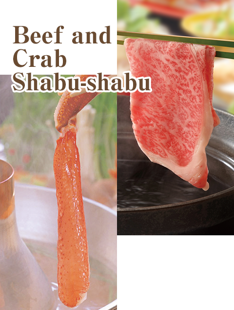 Beef and Crab Shabu-shabu