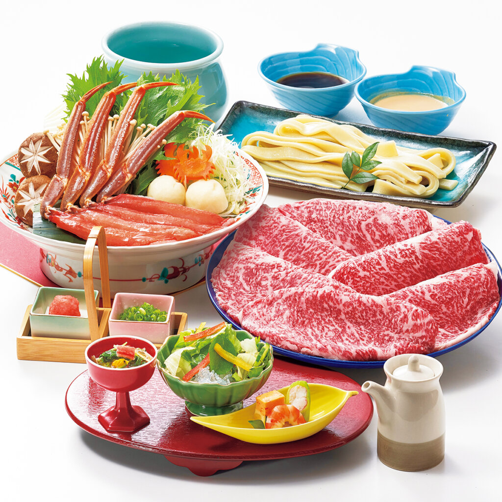 牛かにしゃぶセット