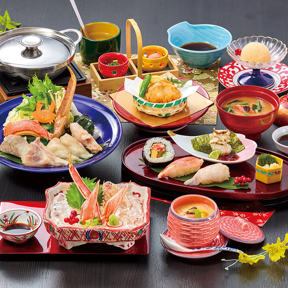 特上かにふぐ小鍋御膳