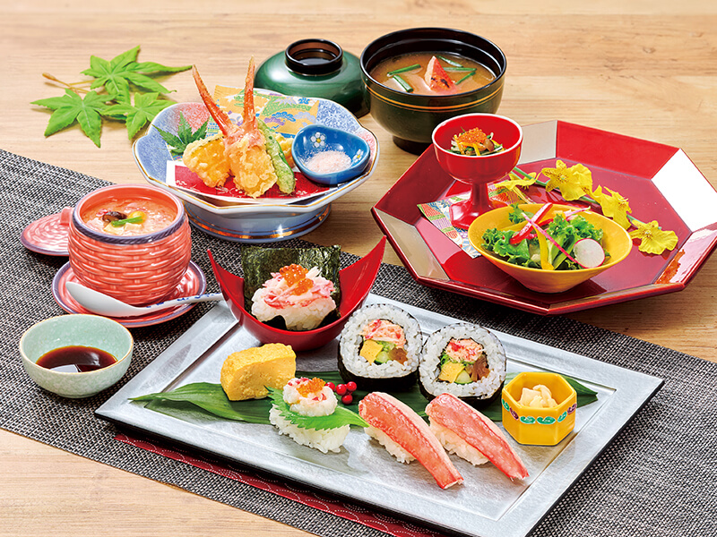 かに寿司御膳